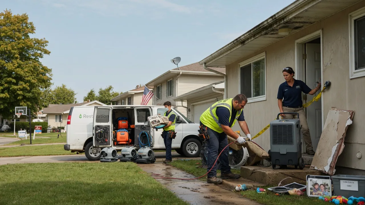 Water Damage Restoration in Argyle, TX near me